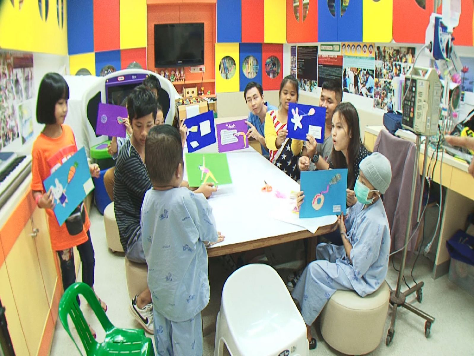 ภาพการทำกิจกรรม