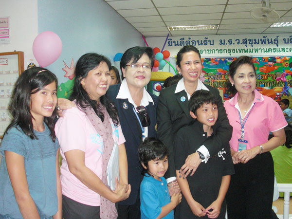 ถ่ายรูปร่วมกัน