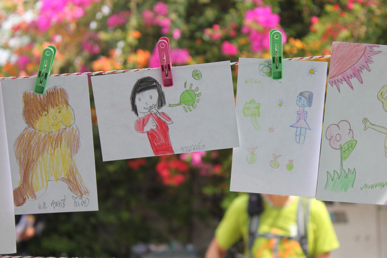 ผลงานของน้องๆในชุมชน