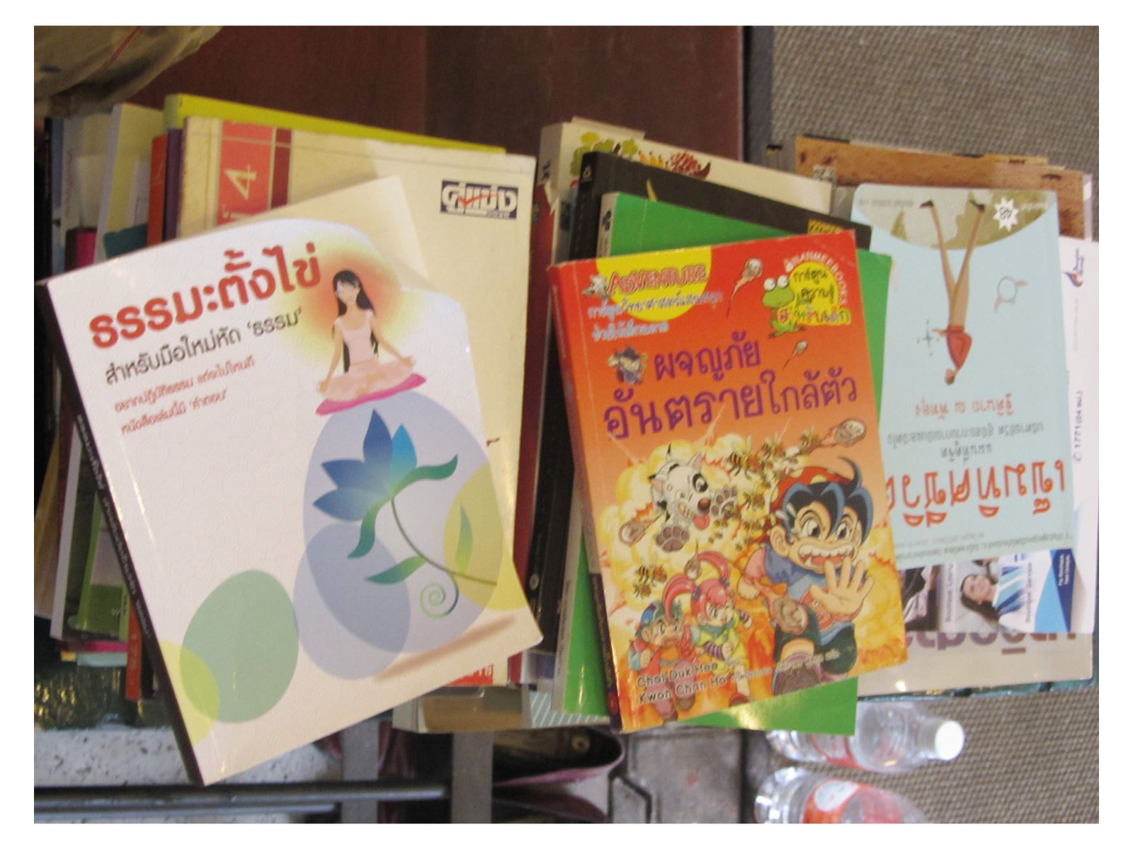 ภาพหนังสือจำนวนมาก