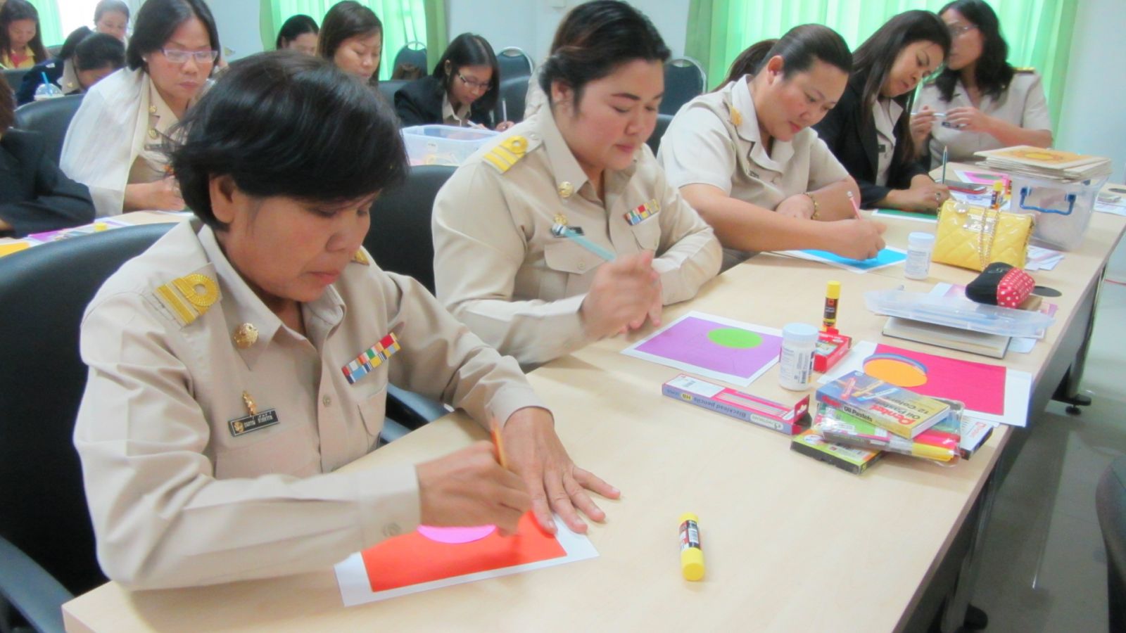 ผู้เข้าร่วมอบรมตั้งใจกันสุดๆ