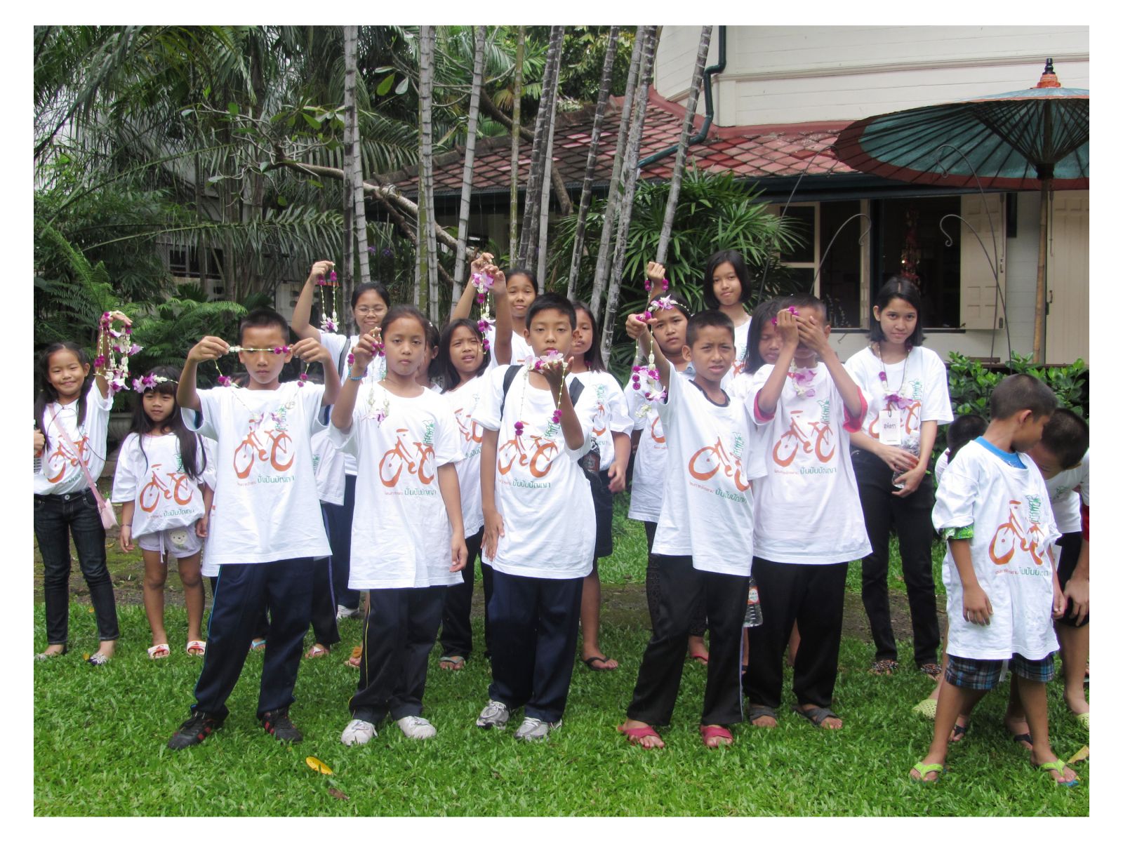 เยาวชนโชว์ผลงานของตนเอง