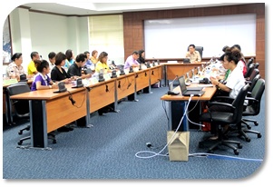 ภาพการประชุมที่จังหวัดกระบี่