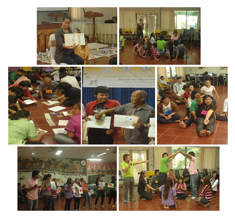 ภาพการทำกิจกรรมวันที่ 2