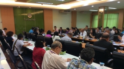 แผนงานสร้างเสริมวัฒนธรรมการอ่าน ร่วมประชุมคณะกรรมการขับเคลื่อนโครงการพัฒนาคุณภาพมาตรฐานการศึกษาของนักเรียนโรงเรียนตำรวจตระเวนชายแดนและชุมชนรอบโรงเรียนจังหวัดสงขลา