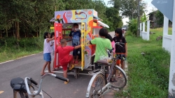 หยุดอยู่บ้าน ไม่หยุดการเรียนรู้ กับ รถเข็นดีจัง ปันยิ้ม ปันสุข