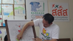 โครงการอบรมเชิงปฏิบัติการ การใช้การ์ตูนสร้างสรรค์ พัฒนาสื่ออ่านสร้างสุข เพื่อเด็กปฐมวัยในชุมชนท้องถิ่น จังหวัดสุรินทร์