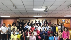 อบรมปฏิบัติการ เทคนิคการเล่น และเล่านิทาน เพื่อส่งเสริมพัฒนาการด้านภาษาในเด็กปฐมวัย ร่วมกับ กลุ่มพัฒนาอนามัยแม่และเด็ก สถาบันพัฒนาสุขภาวะเขตเมือง