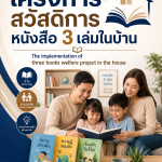 บทสรุปผู้บริหาร การศึกษาผลการดำเนินโครงการสวัสดิการหนังสือ 3 เล่มในบ้าน